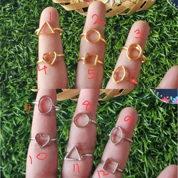 Adjustable ring bases 25/- each