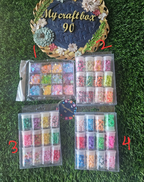 Premium shaker + sequin packs! 🌈✨