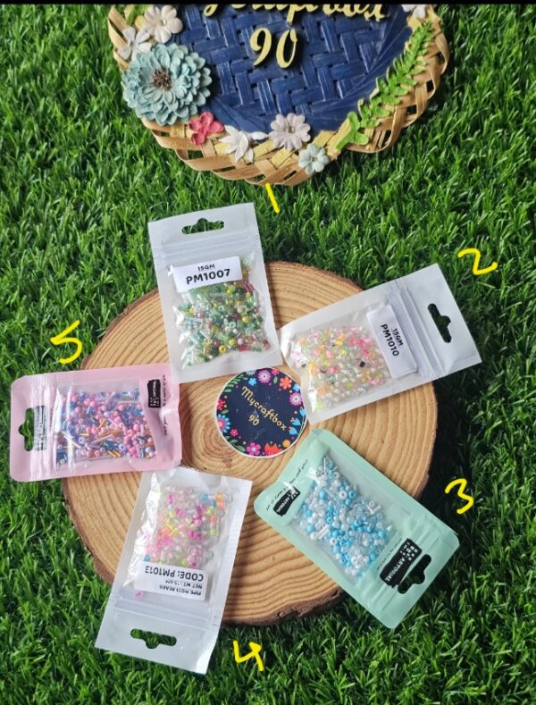 15g Pipe & Moti Bead Mix - 25/-